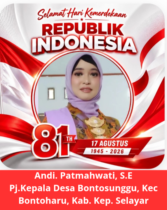 Andi. Patmahwati, S.E Pj.Kepala Desa Bontosunggu, Kec Bontoharu, Kab. Kep. _20260729_191255_0000